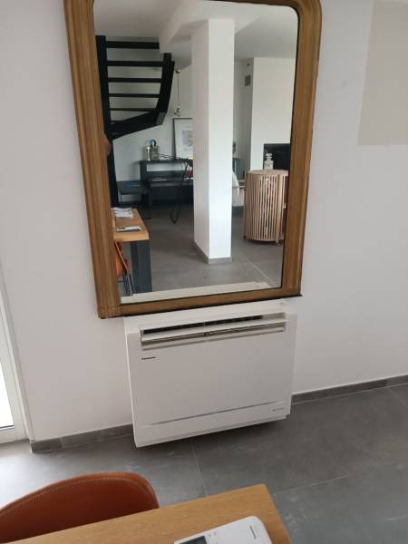 Étude et installation d'une pompe à chaleur air-air 