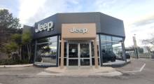 Concessionnaire JEEP. Sur la zone de Fréjorgues à Mauguio, proche de Montpellier. Groupe Tressol Chabrier